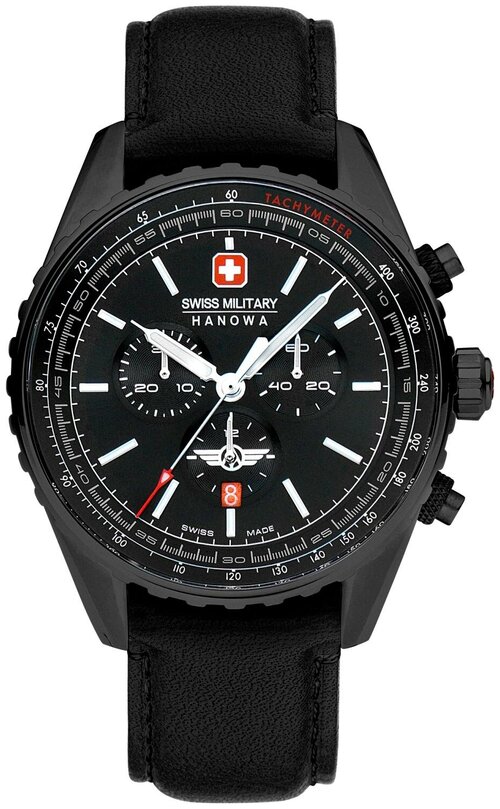 Наручные часы Swiss Military Hanowa Air, черный