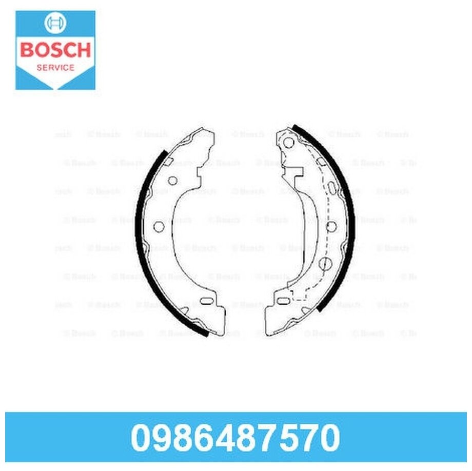 Тормозные колодки Bosch - фото №5