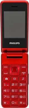 Мобильный телефон Philips Xenium E2601 красный (cte2601rd/00) - фотография № 19