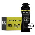 SiS Гель энергетический Beta Fuel Nootropics 30х60мл (Лимон) Таурин, Цитиколин, L-теанин, Кофеин, Углеводы - изображение