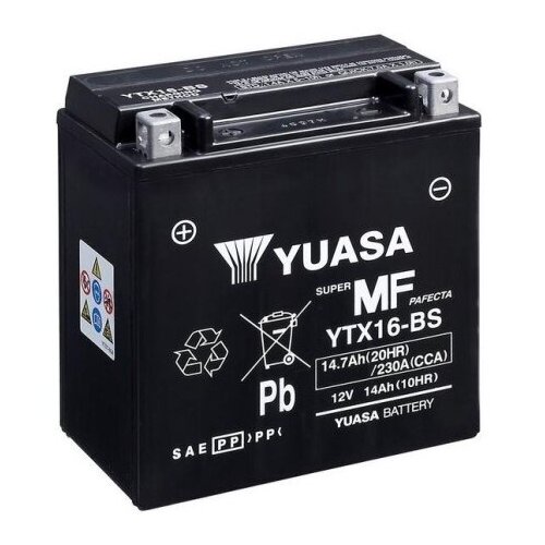 фото Аккумулятор yuasa ytx16-bs yuasa corp.