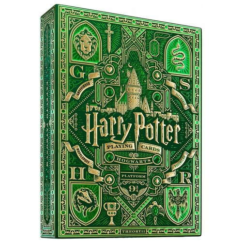 Карты Theory11 Harry Potter Deck - Green (Slytherin)