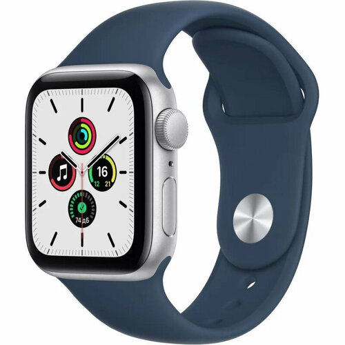Смарт-часы Apple Watch SE, 40mm Silver Aluminium, USA, [MKNY3LL/A