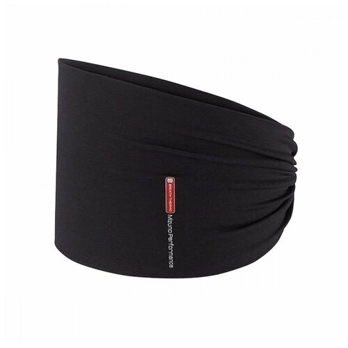 фото Шарф mizuno, размер one size, черный