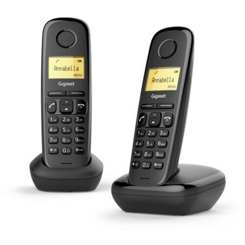 Радиотелефон DECT Gigaset A170 DUO, АОН, Caller ID, ускоренный набор, 50 номеров, 2 трубки