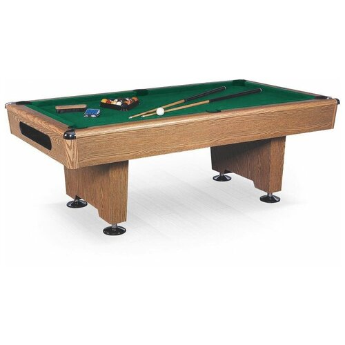 Бильярдный стол для пула «Eliminator» 7 ф (дуб) в комплекте, аксессуары + сукно