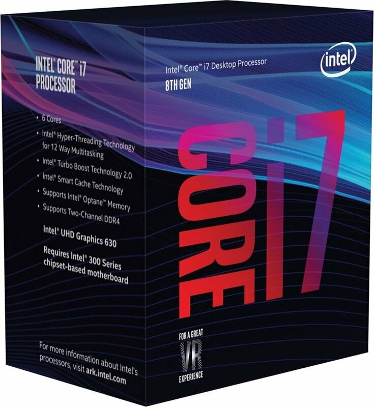 Процессор Intel Core i7-8700 LGA1151 6 x 3200 МГц