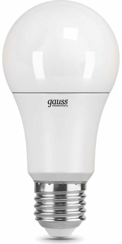 Gauss Лампа Elementary A60 15W 1480lm 6500K E27 LED 23235