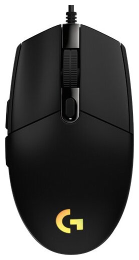 Мышь Logitech G102 Lightsync, черный