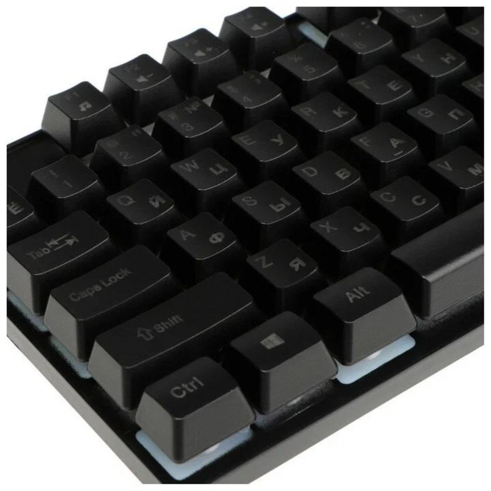 Клавиатура Гарнизон игровая, подсветка, USB, черный, антифант. клав,12 доп ф-ц., каб - фото №16