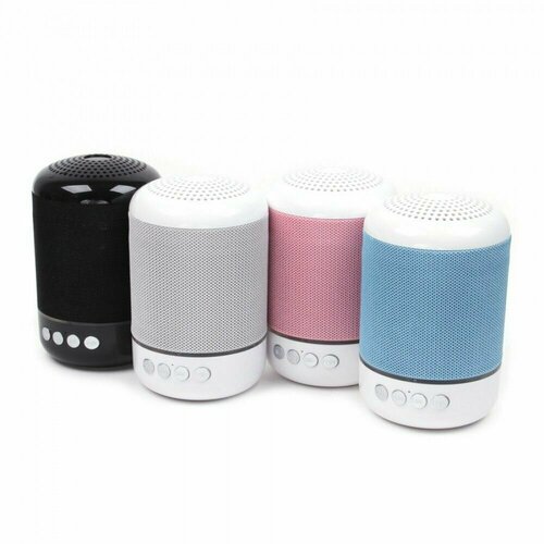 ОЕМ Портативная музыкальная колонка с bluetooth арт55010234 розовый 225000₽