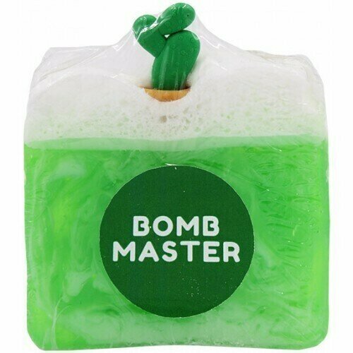 Bomb Master Мыло ручной работы Кактус, 100 г, 12 шт