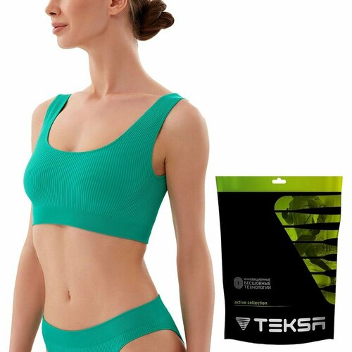 Топ Teksa, размер 46, мультиколор