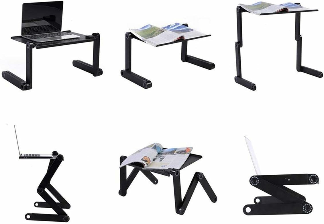 Столик для ноутбука Laptop table T8 с вентиляторами подставкой для мышки — фото 19