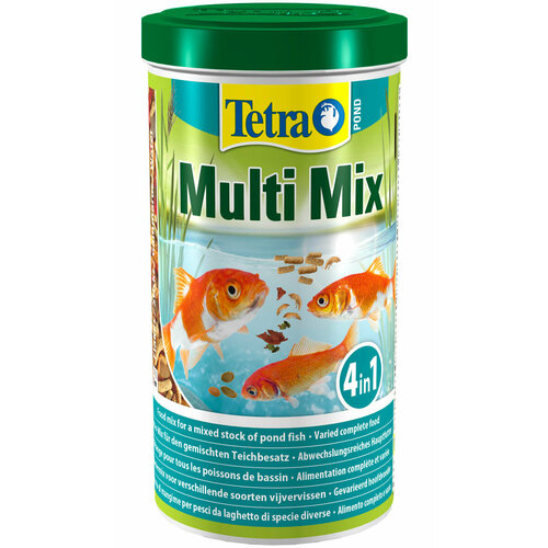 TETRA POND MULTI MIX корм для прудовых рыб смесь (1 л х 2 шт)