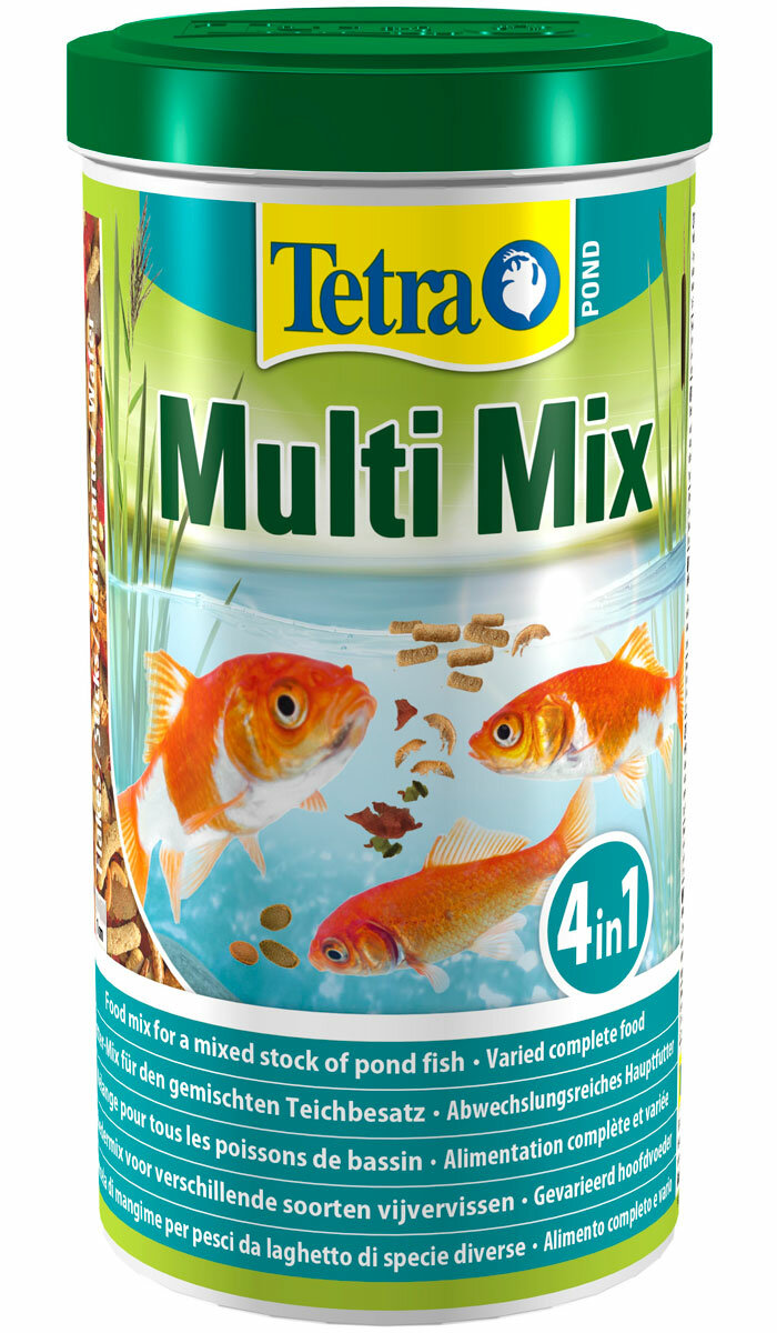 TETRA POND MULTI MIX корм для прудовых рыб смесь (1 л х 2 шт)