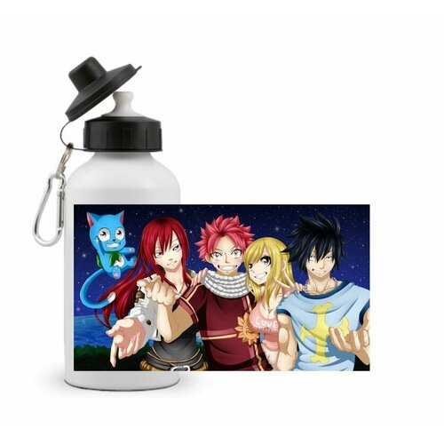 фото Спортивная бутылка хвост феи, fairy tail №17 goodbrelok