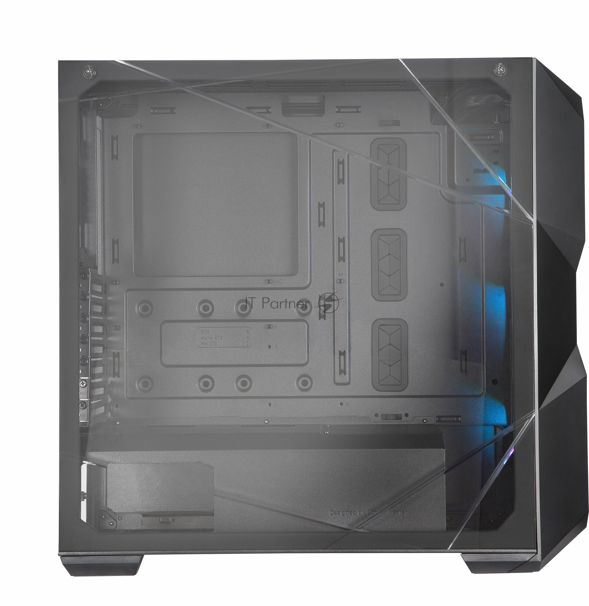 Корпус eATX Cooler Master MCB-D500D-KGNN-S01 черный, без БП, с окном, 2*USB 3.0, audio - фото №20