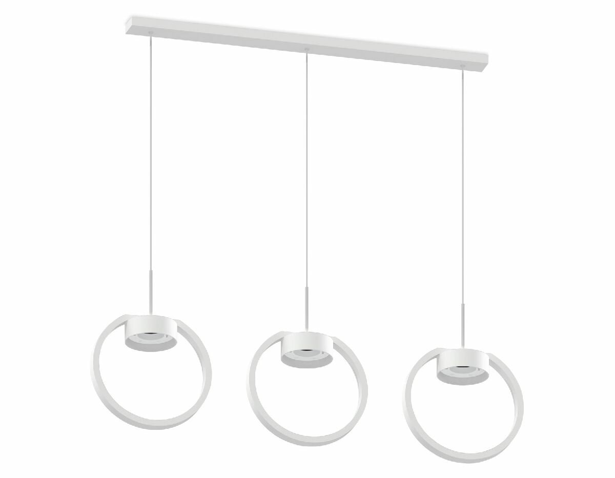 Корпус подвесного светильника Ambrella Light Diy spot C9106, стиль Современный, кол-во ламп 3, GX53, Белый