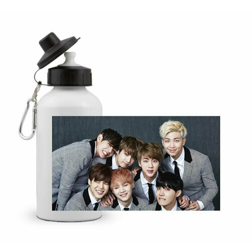 фото Спортивная бутылка bts, бтс №3 goodbrelok