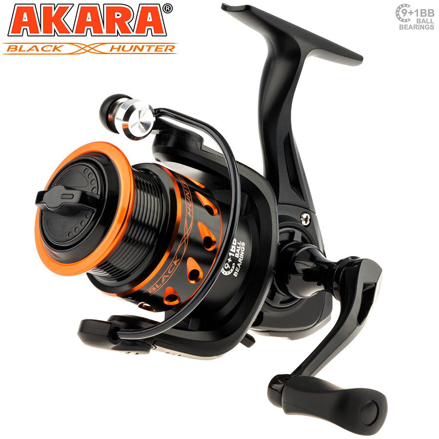 Катушка безынерционная Akara Black Hunter S Shalow