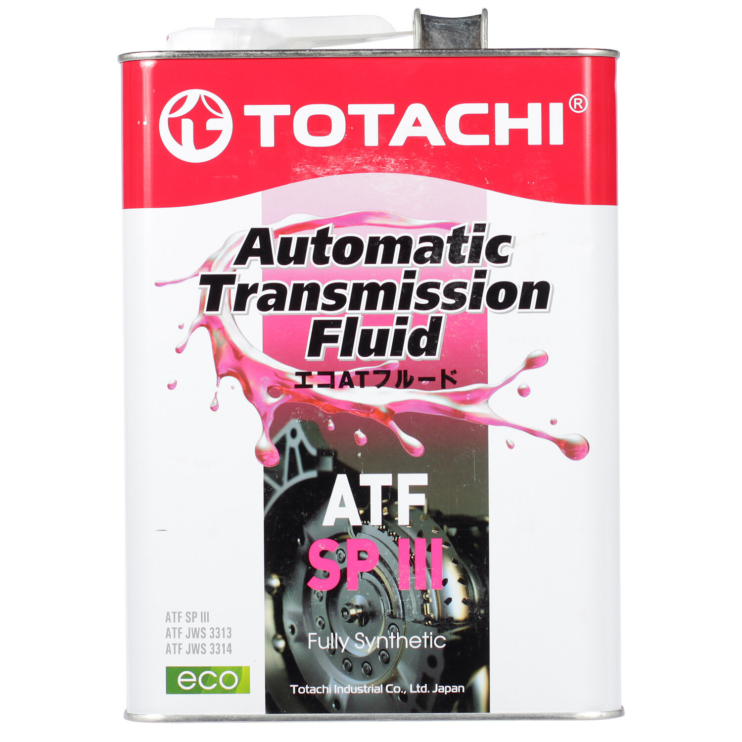 Жидкость для АКПП TOTACHI ATF SPIII, 1 л - фото №8