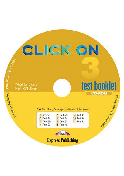 Книга Click On 3 Test Booklet CD-ROM - фото №3