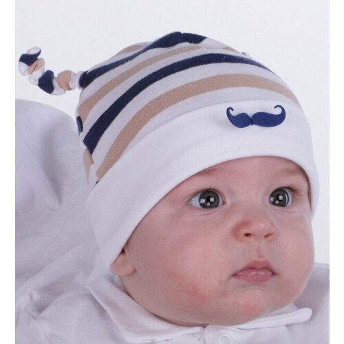 фото Шапка pupill, размер 46-48, мультиколор