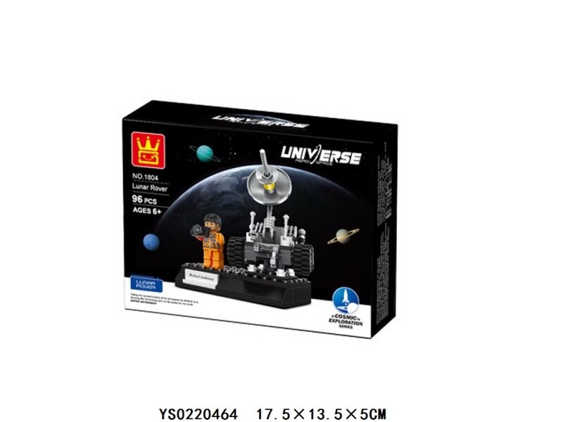 фото Конструктор Аэрокосмическая Серия-Луноход, 96 шт.