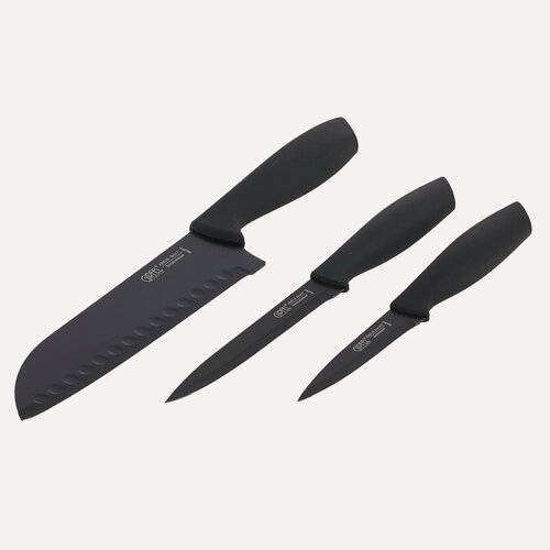 Изображение товара Набор ножей Gipfel 51086 нержавеющая сталь/пластик, 3 предмета