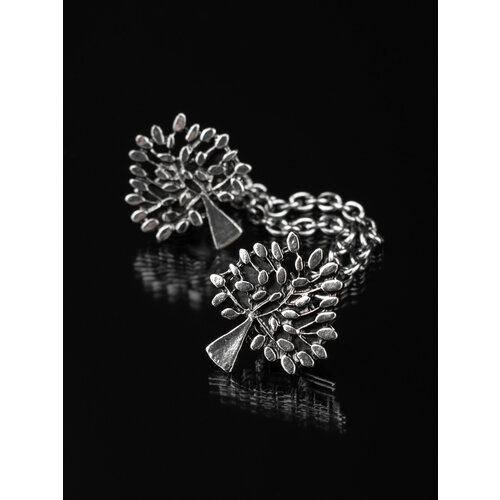 Зажим для кардигана БлагоДарина, 1 шт., серебро