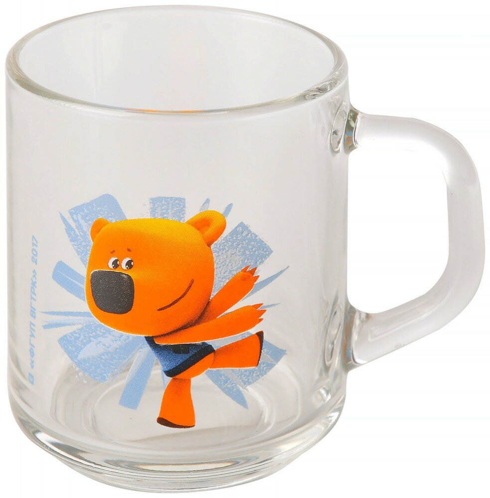 Кружка Мимимишки Кеша, 230 мл. (2020 год, Россия, ND Play, Стеклянная посуда)