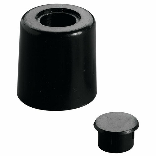 Стопор для двери HETTICH D26,5x29мм пластик черный 2in