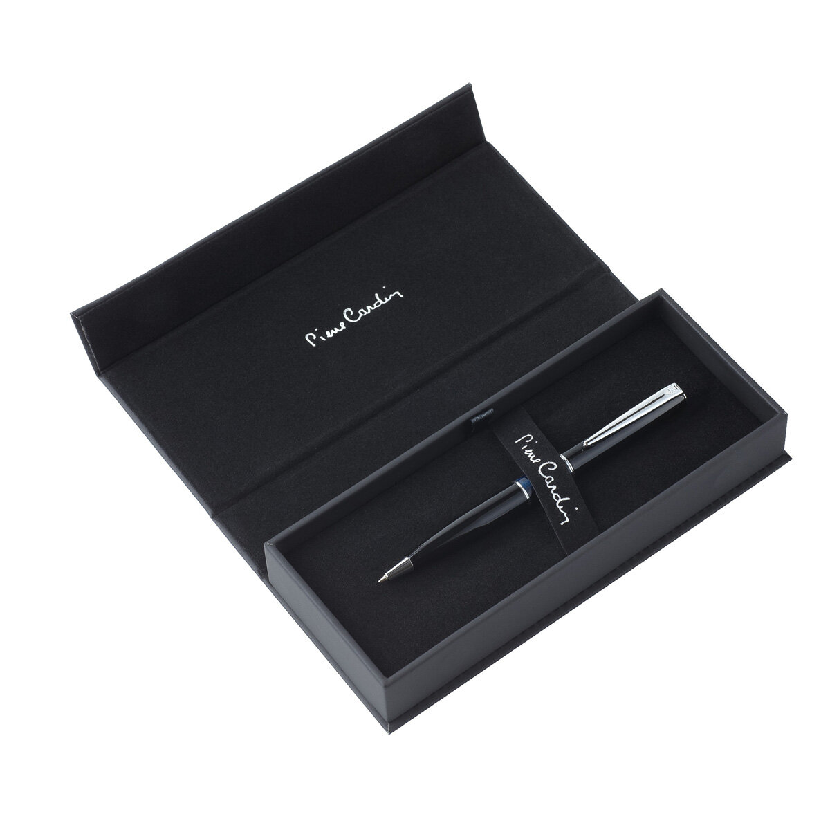 Ручка шариковая Pierre Cardin LIBRA, цвет - черный и синий. Подарочная упаковка