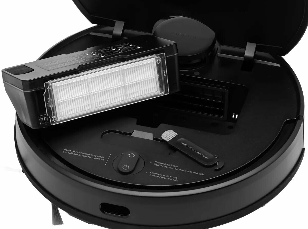 Робот-пылесос Xiaomi Robot Vacuum T12, 45Вт, черный bhr7726gl — фото 1