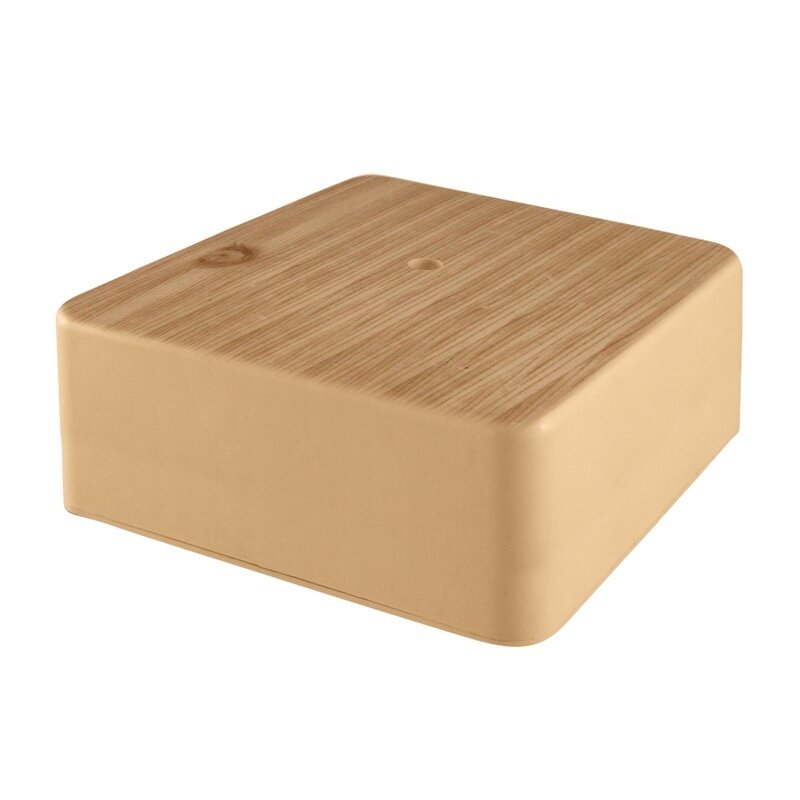 Коробка разветвительная ЭКО о/у 75х75х28мм сосна IP40