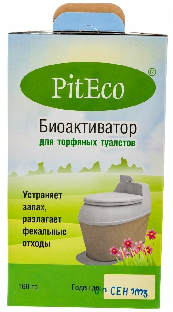 Piteco Биоактиватор для торфяных туалетов 160 гр 6шт В160