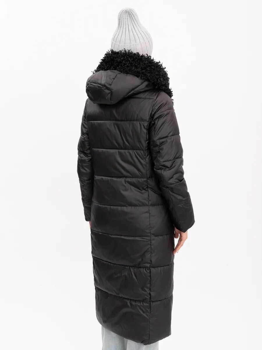 Пуховик RM shopping Осень-зима 2024, размер M, черный — фото 1