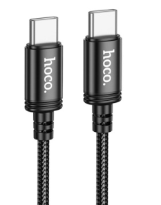 Кабель Type C - Type C HOCO X89 WIND черный
