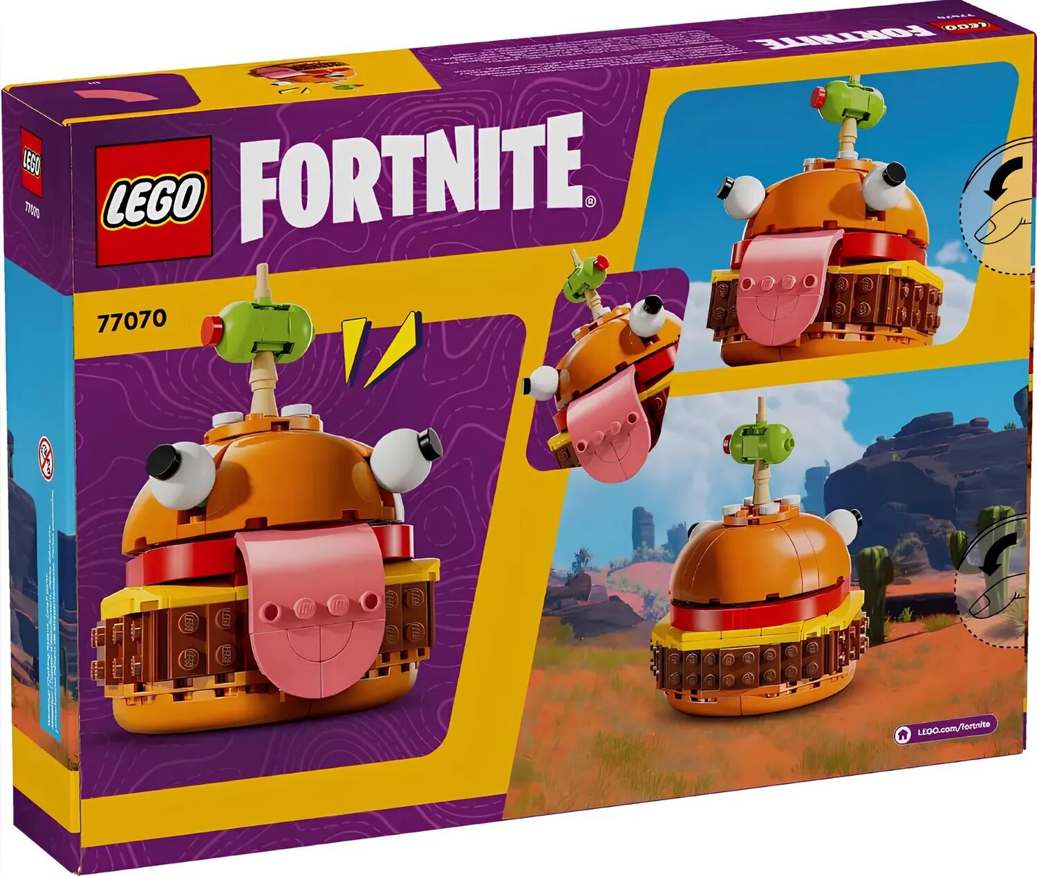 Конструктор LEGO Fortnite 77070 Бургер Durrr — фото 1