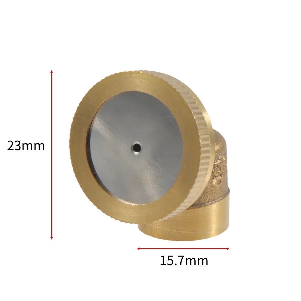 Запчасти Для Опрыскивателя Ручного 1/4 Spray Misting Fog Nozzle Hole Garden Sprayer Nozzle Refraction 1pcs Sprayer Accessories Nozzle 1pcs, 4 hole