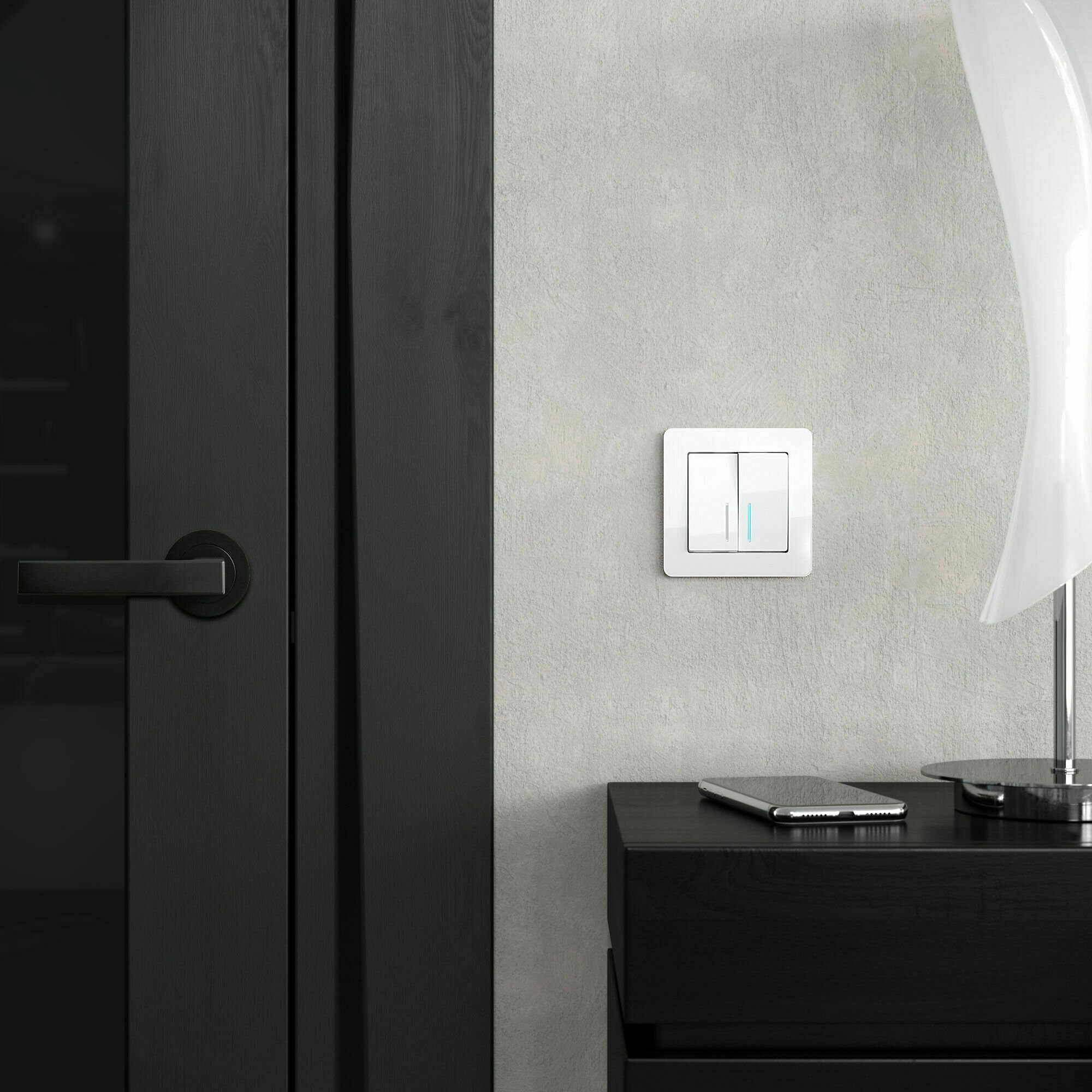 Рамка на 1 пост Werkel Acrylic (Белый) — фото 1