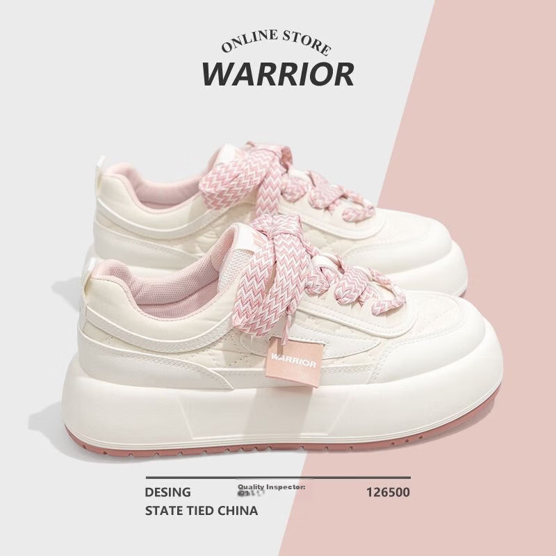 Кроссовки Warrior, размер 40, white/pink