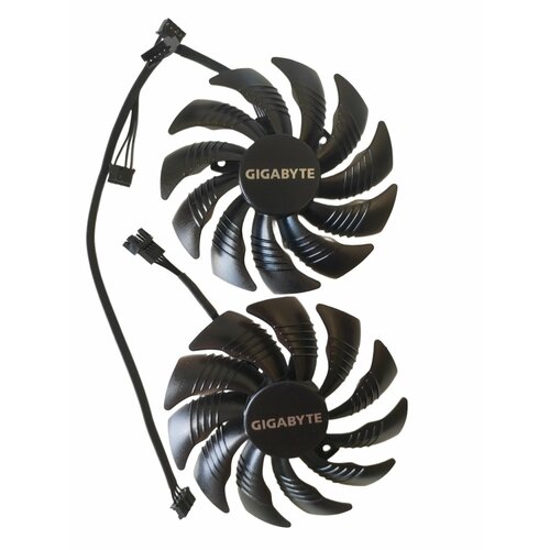 T129215SU PLD09210S12SHH Комплект кулеров 88мм 4pin для видеокарт Gigabyte GTX 1000 1600 RTX 2000 Series AMD RX 400 500 Series 960₽
