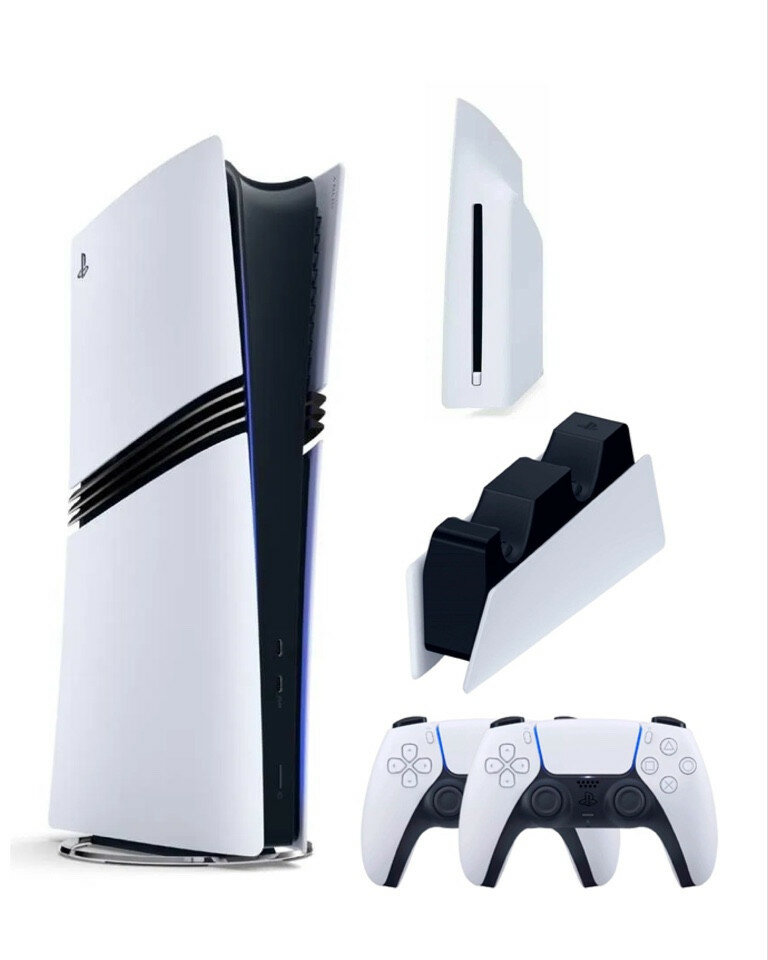 Игровая приставка Sony PlayStation 5 Pro+дисковод+2-й геймпад+зарядка
