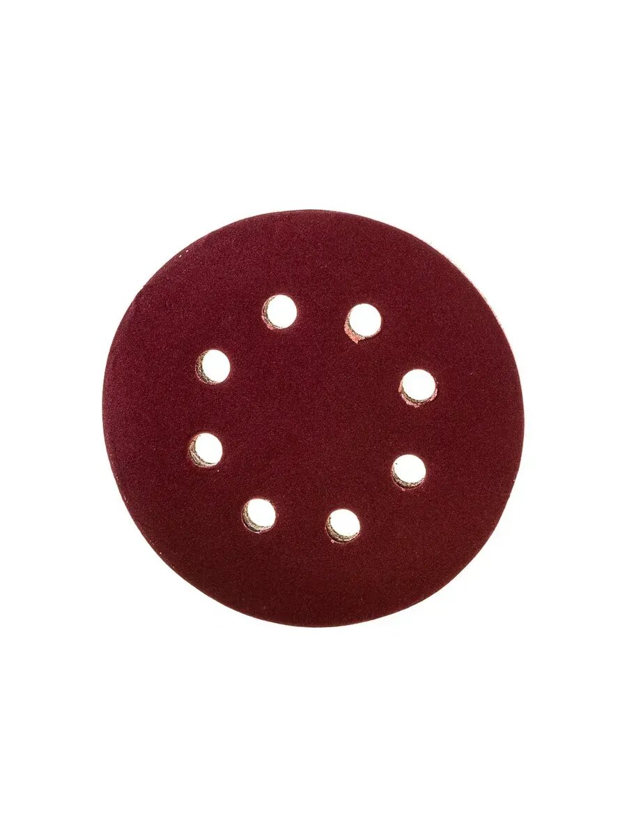 Абразивный круг на липучке 125мм Р320 с отв10 шт 35762