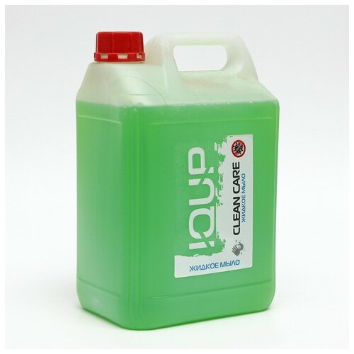 Жидкое мыло IQUP Clean Care Green, зеленое ПНД, 5 л