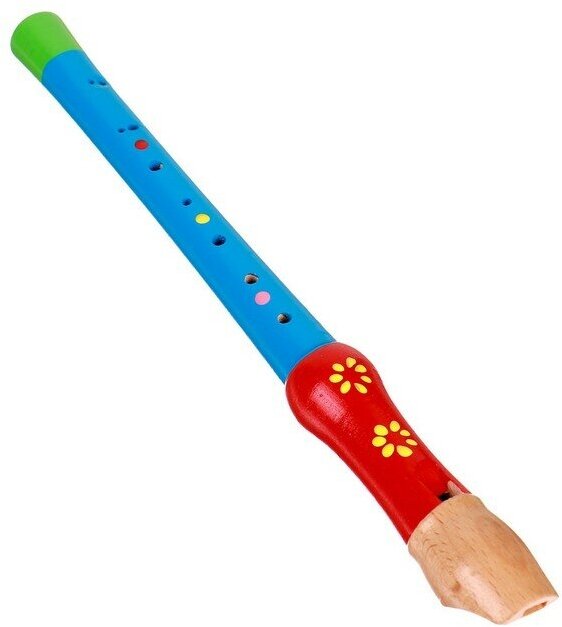 Лесная мастерская Музыкальная игрушка «Дудочка большая», цвета микс
