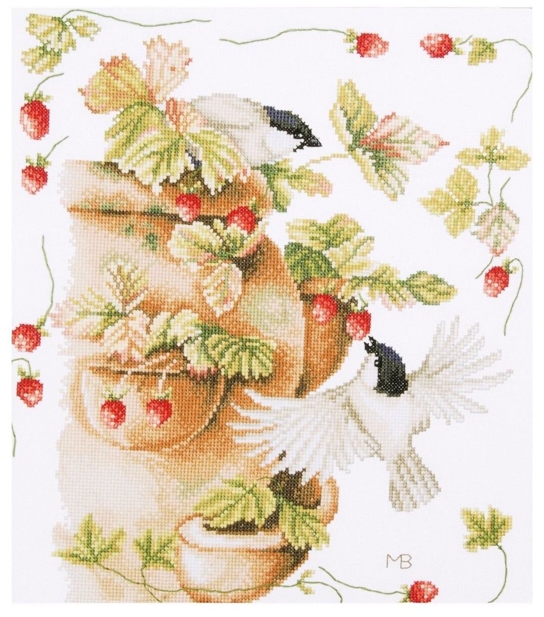 PN-0168599 Strawberries and Birds