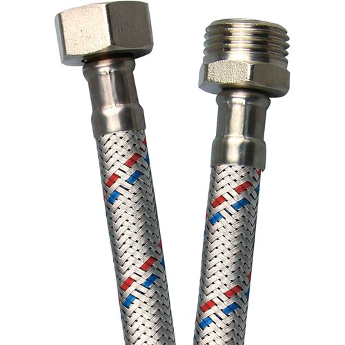 Подводка гибкая для воды КМ 12 ВРг х 12 НРш 80 см 189₽